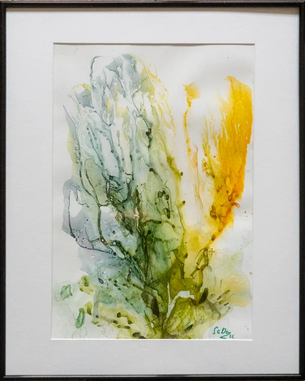 Gemälde: Iris – Blüte (3)