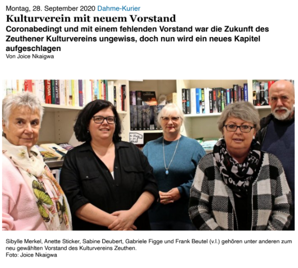 2020 Vorstand Kulturverein