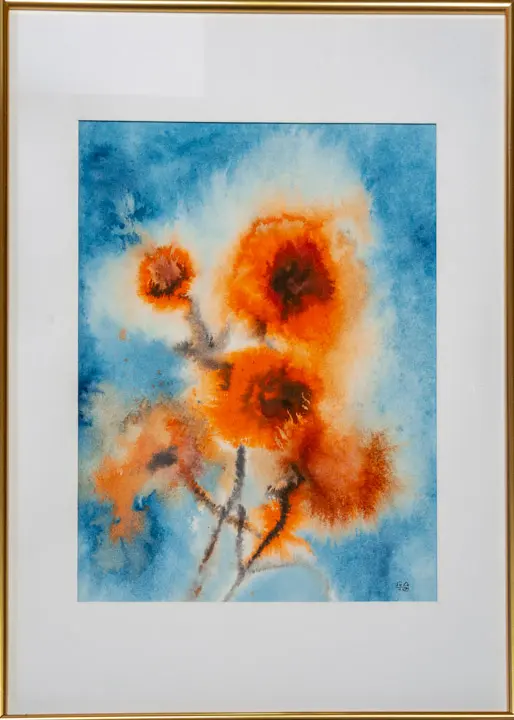Gemälde: Mohnblumen